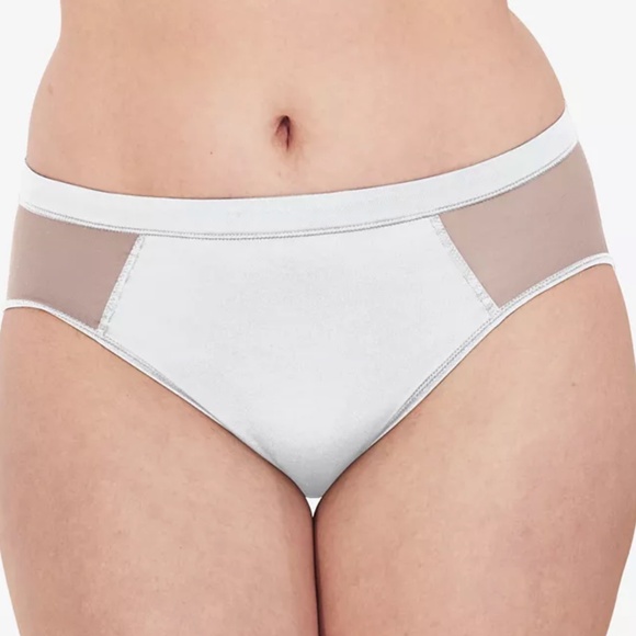 Bali One Smooth U Ultra Light Hi-Cut Underwear White - Picture 2 of 2